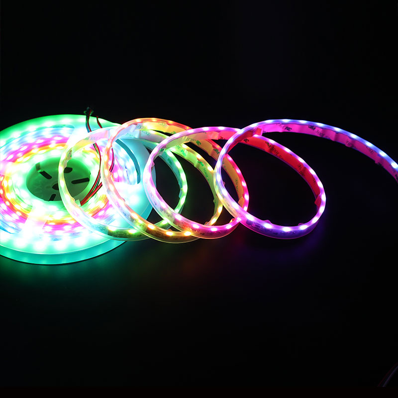 UCS1903 12V Side Emitting LED Strip Lights Full Color Chasing UCS1903 12V Side Emitting LED Strip Lights Full Color Chasing